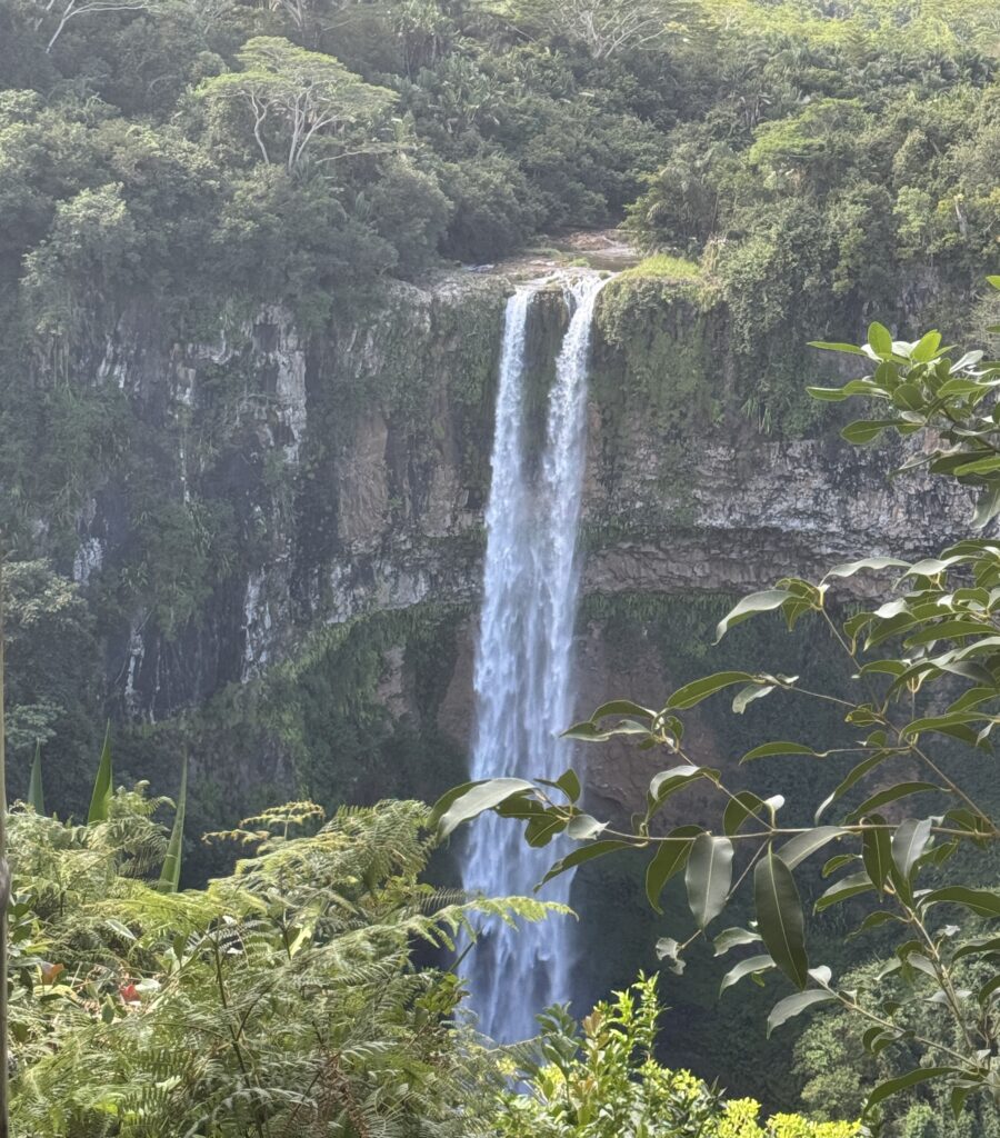 The amazing Chamarel waterfall