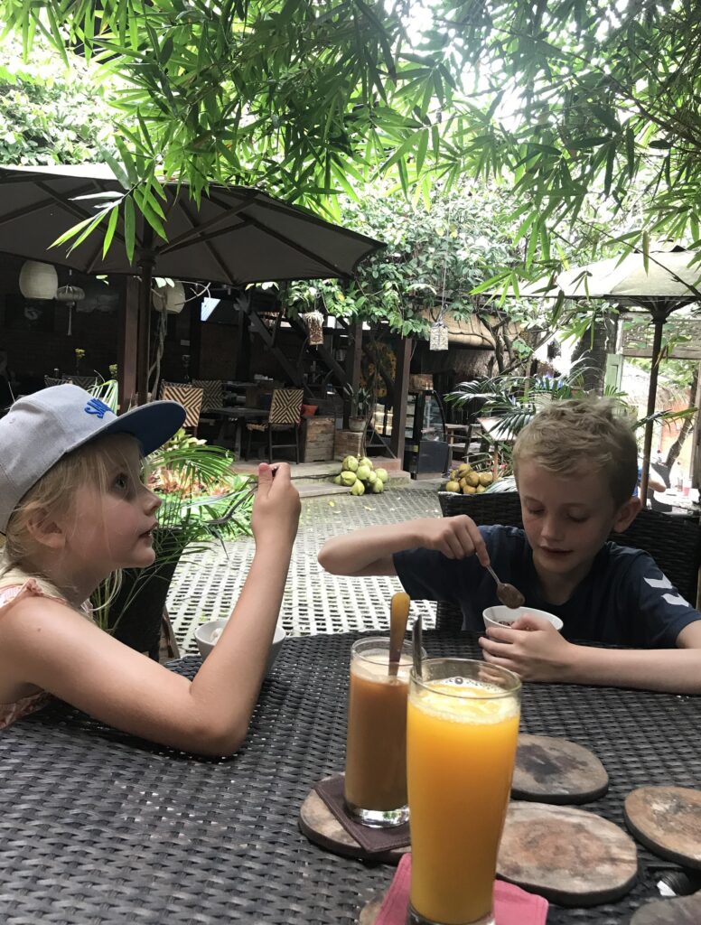 A cosy corner in Ubud time for some refreshments
