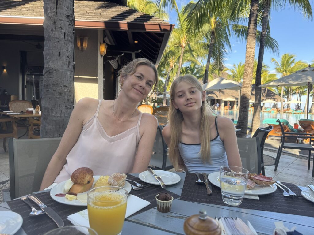 Breakfast at Paradis Beachcomber Hotel